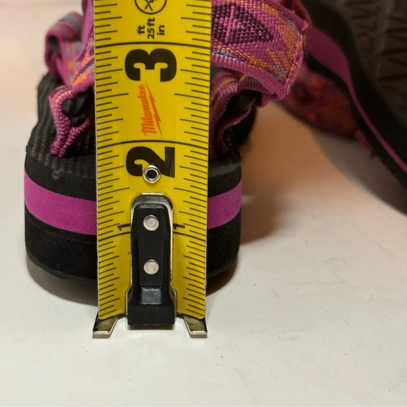 TEVA Women’s Midform Universal Sandals Diamond Festival Fuchsia Shoes Size 5 - Picture 10 of 10